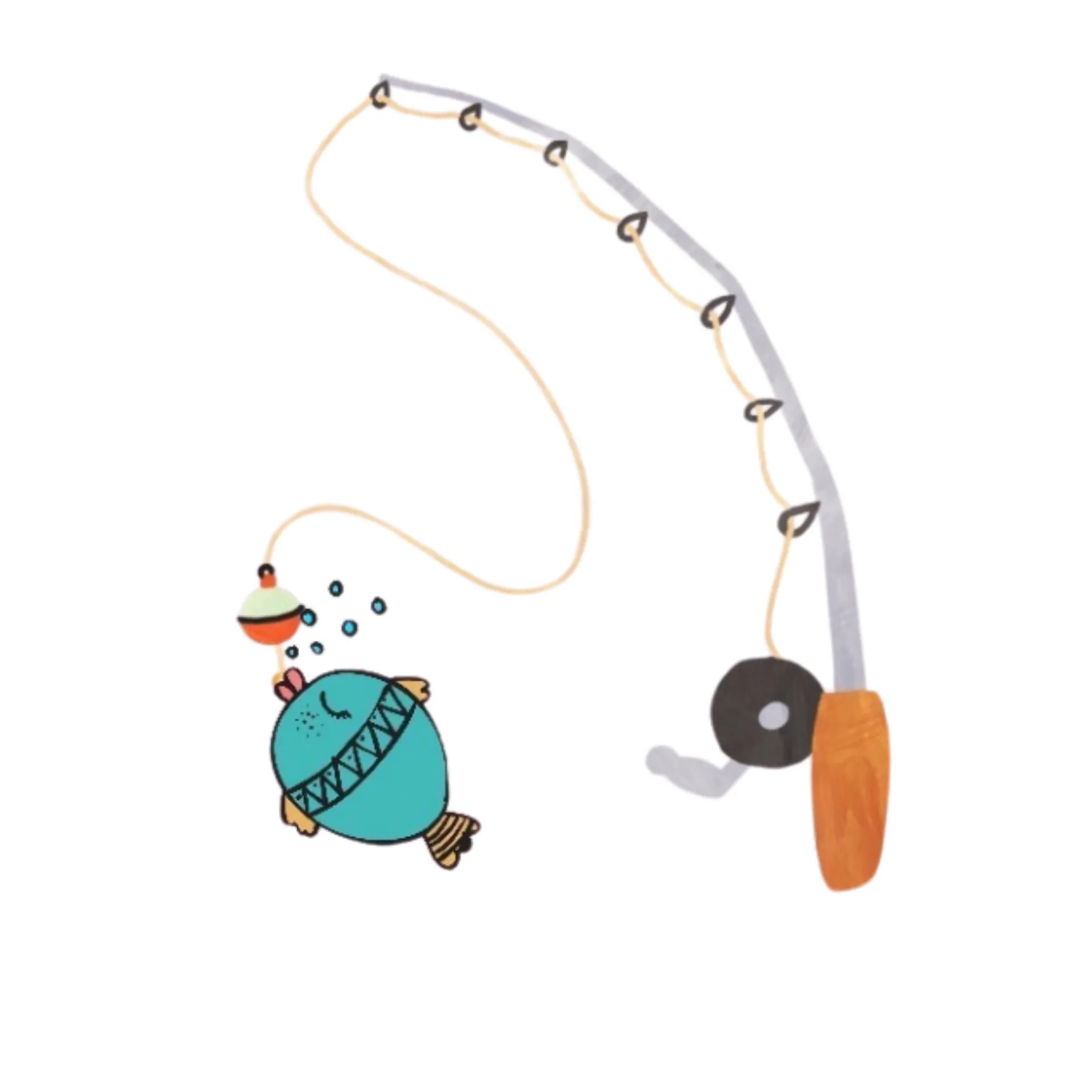 使用你自己的鱼竿。